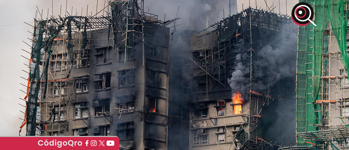 Hong Kong sufrió su peor incendio de los últimos 30 años