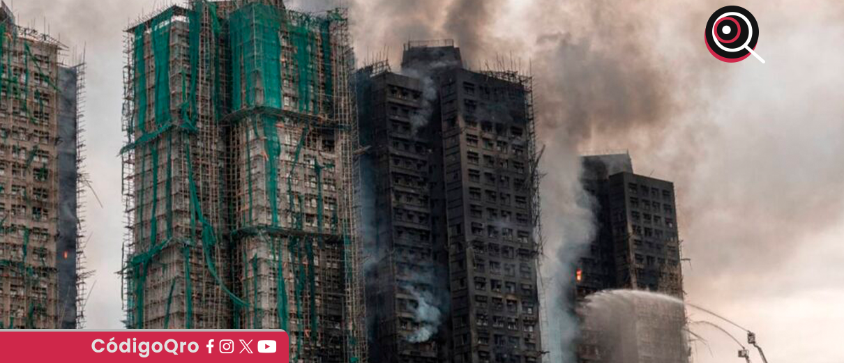 detienen, jefes, constructora, incendio, Hong Kong,