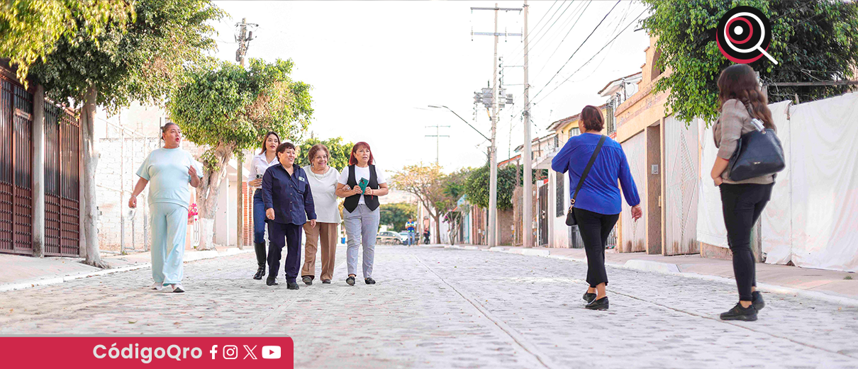 obra, urbanización, colonia Candiles, Corregidora,