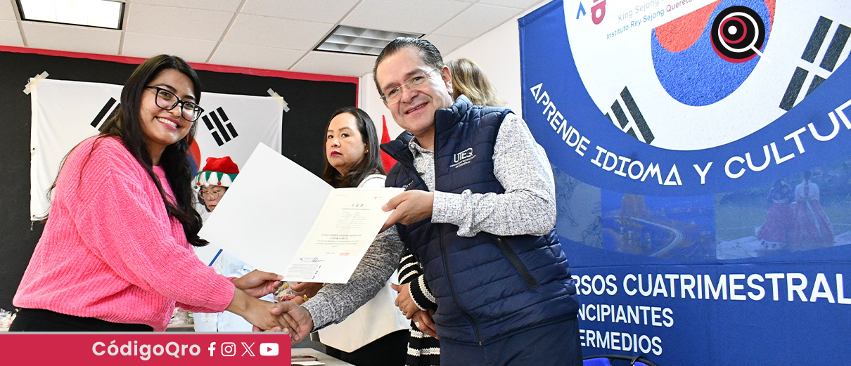 más de 150, estudiantes, acreditan, coreano, IRS, UTEQ,