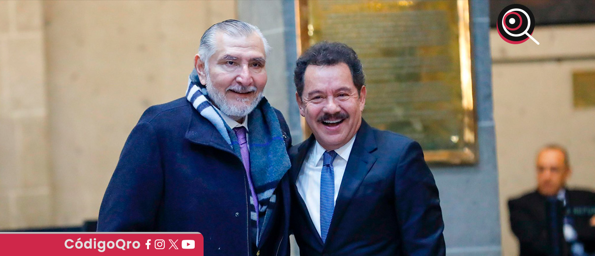 Adán Augusto López deja Coordinación de Morena en el Senado