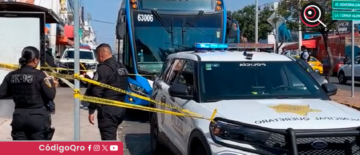 Adulto mayor fallece a bordo de un autobús de Qrobús