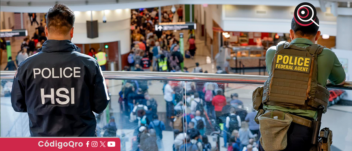EUA despliega a agentes de inmigración en 14 aeropuertos