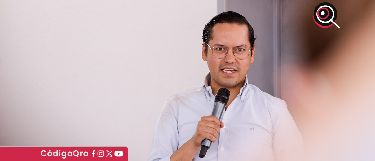 El presidente municipal de Corregidora, Chepe Guerrero, adelantó proyectos de la CFE