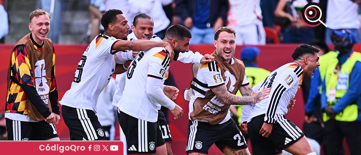 Alemania venció en tiempo agregado 2-1 a Costa de Marfil