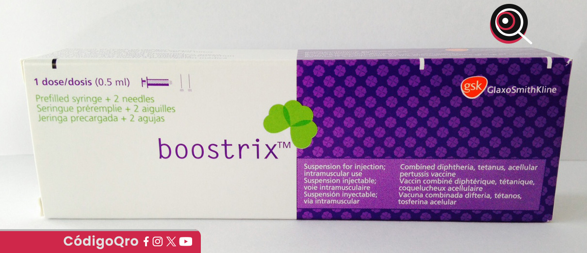 Alertan por robo de medicamentos Boostrix y Relvare