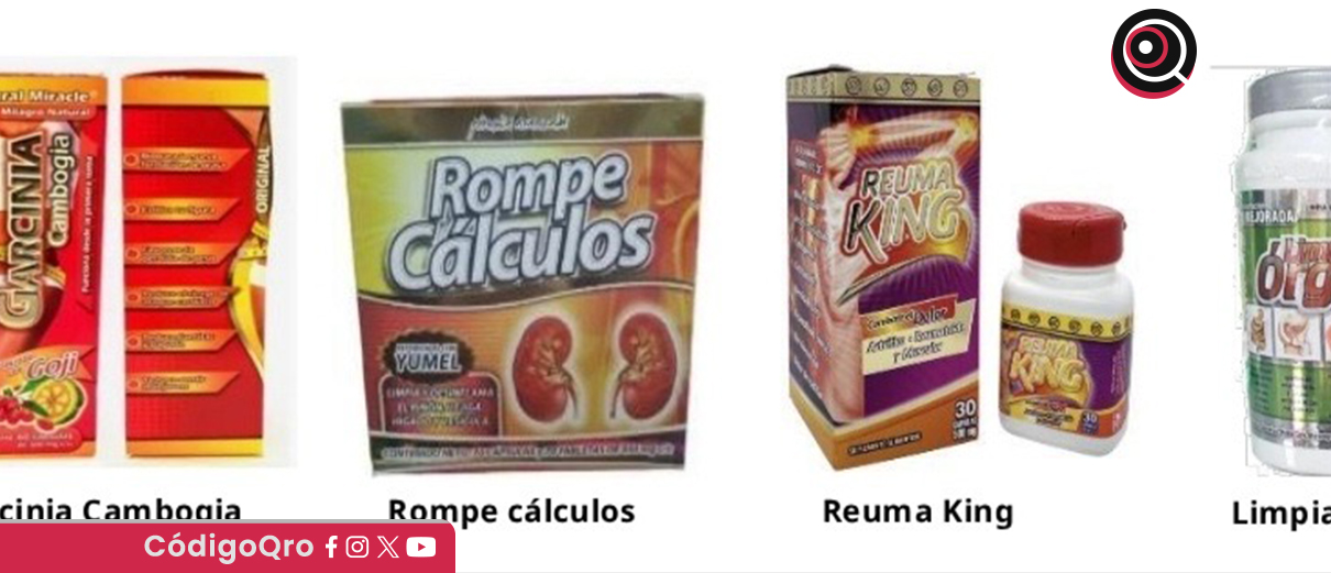 Cofepris emite alerta por venta de productos La Flor de Oro de la Salud