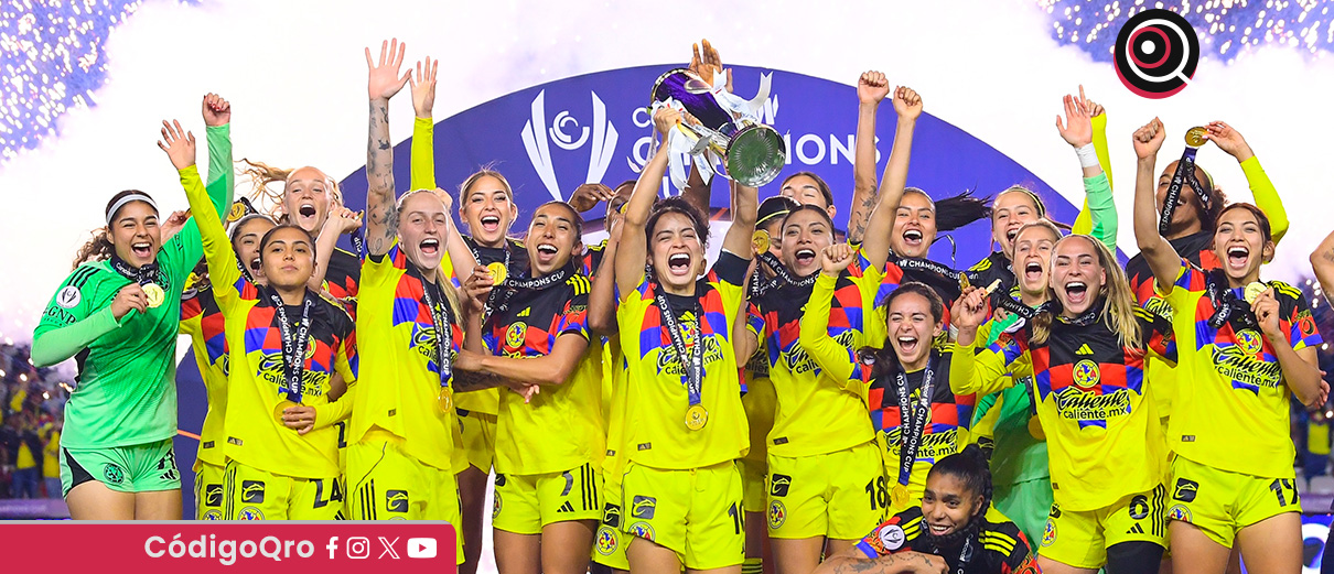 América se proclamó campeón de la Concacaf W Champions Cup