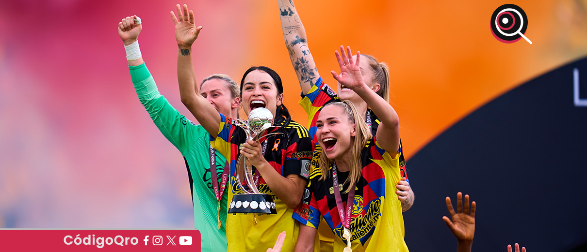 América conquista su tercer título de la Liga MX Femenil