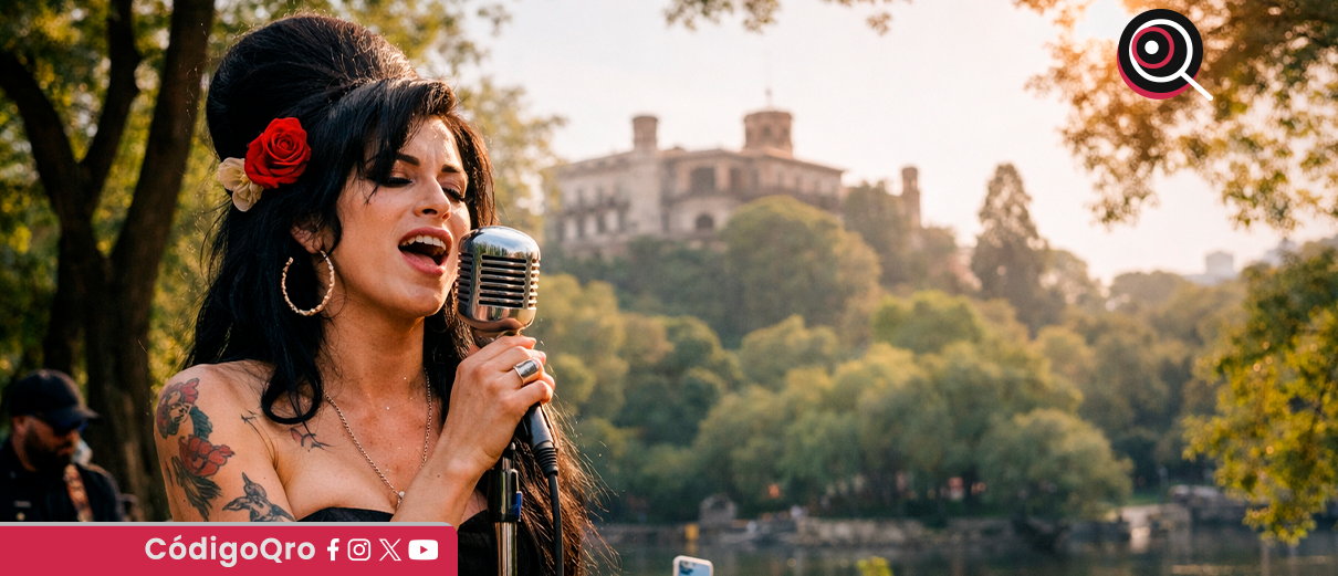 ¡Amy Winehouse llega al Bosque de Chapultepec!