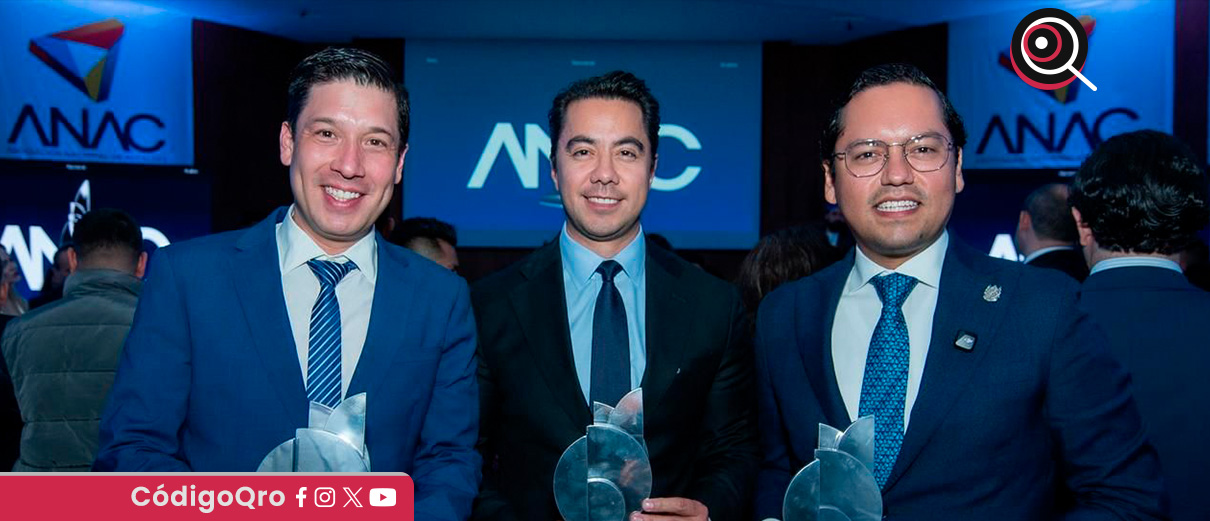 ANAC reconoció a los presidentes municipales de Querétaro, Corregidora y El Marqués