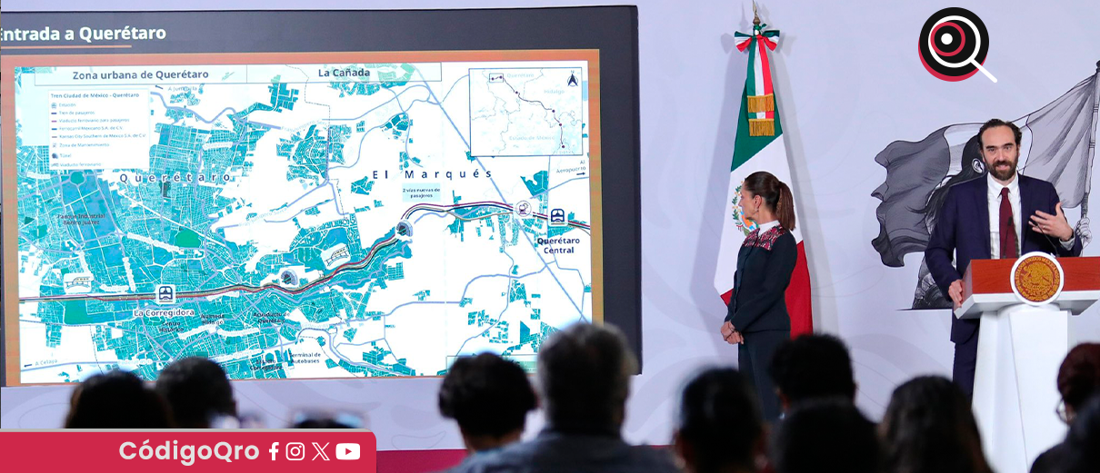 26 obras complementarias, tren, Querétaro, Andrés Lajous, tren México-Querétaro,