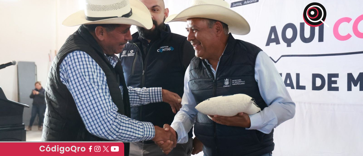 Sedea entrega 178 toneladas de maíz en Pedro Escobedo