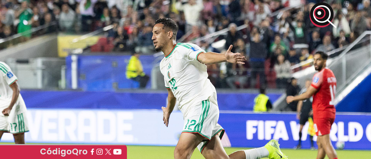 Argelia venció 2-1 a Jordania en San Francisco