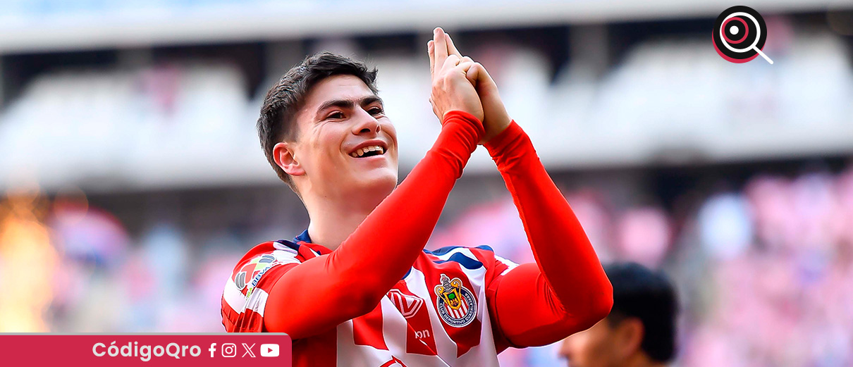 Con doblete de Armando González, Chivas golea a Santos Laguna