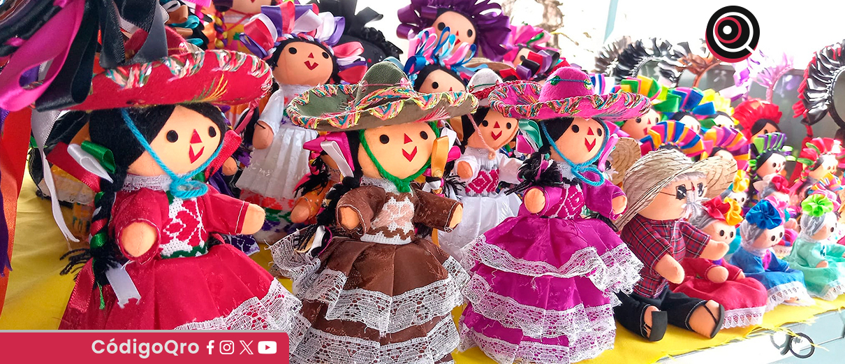 Algunos artesanos del grupo Coidepromix ya ofrecen sus artesanías en el Jardín Guerrero