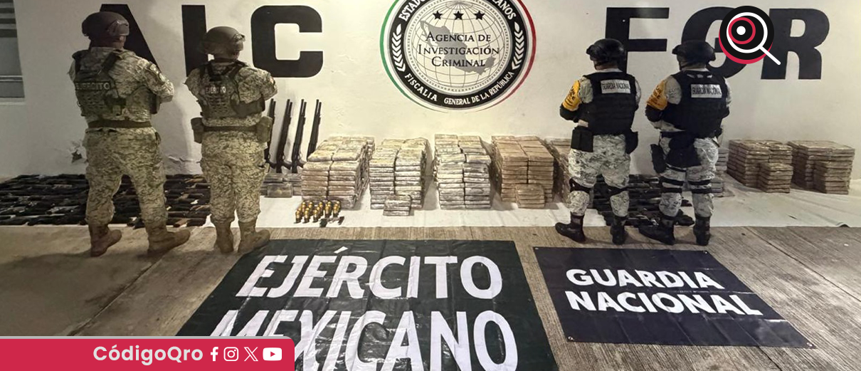 arsenal, media tonelada, cocaína, Chiapas,