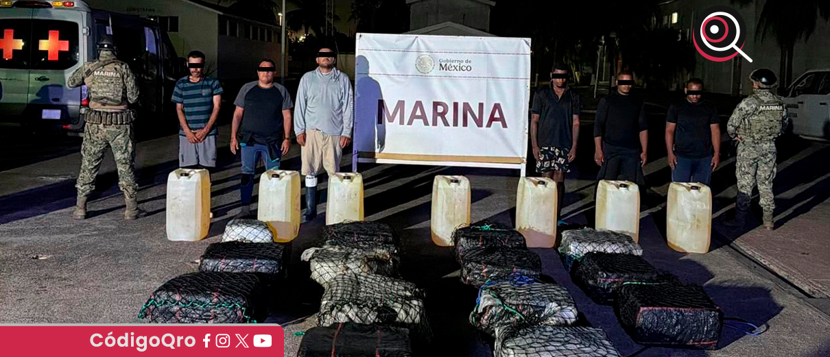 Semar, 650 kilos, cocaína, Michoacán,