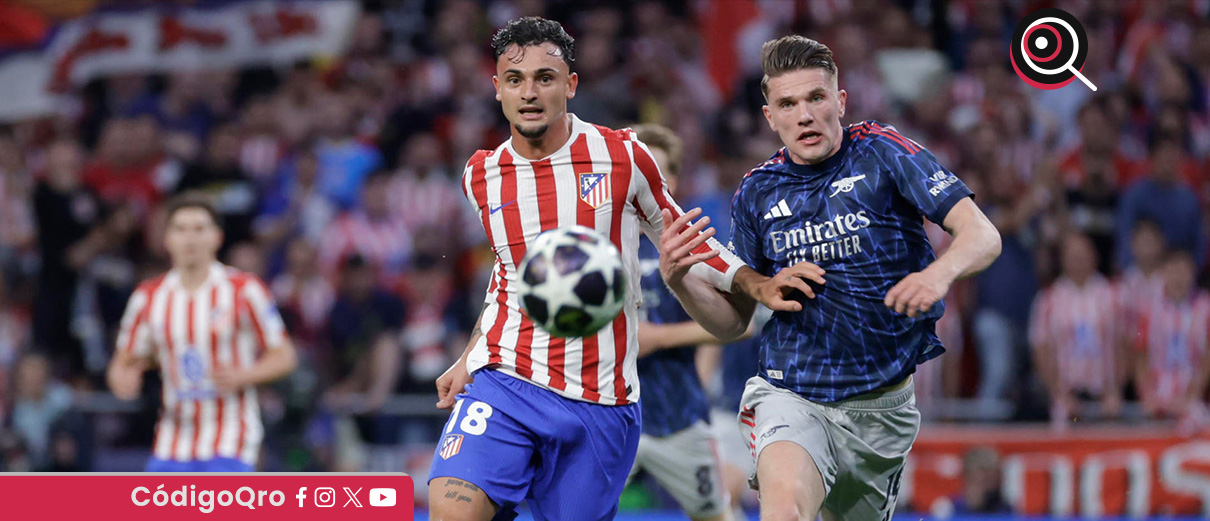 Atlético de Madrid y Arsenal definirán la eliminatoria en la semifinal de vuelta