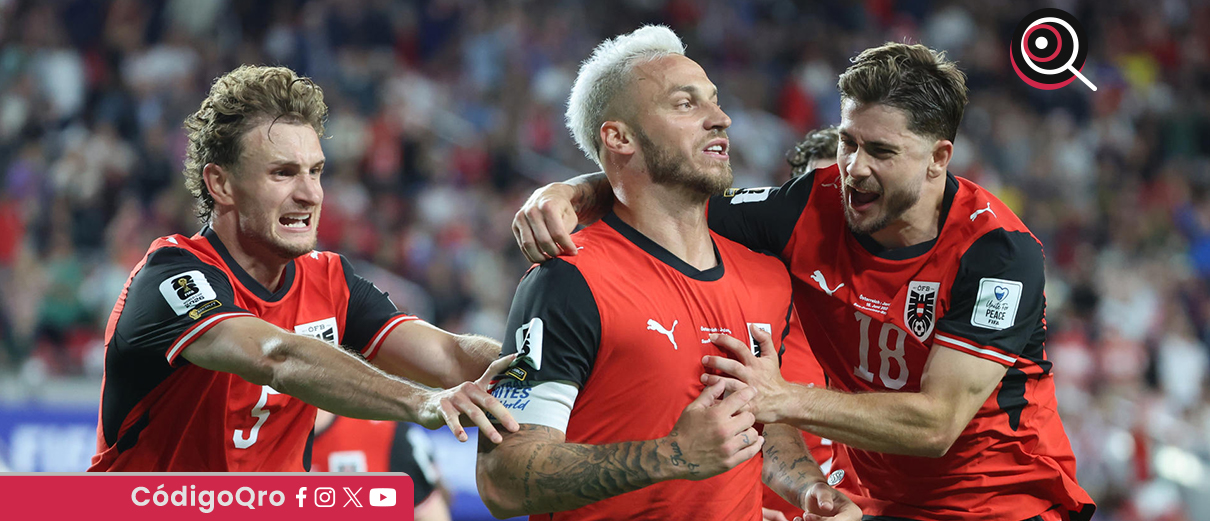 Austria derrotó a Jordania en el Estadio San Francisco