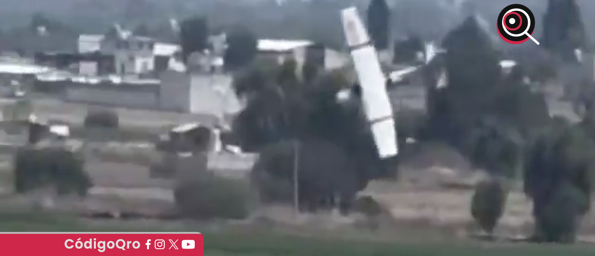 Avioneta se desplomó en Puebla; abren investigación por muerte de cuatro personas