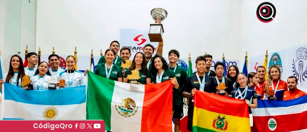 Aztecas se coronan en el campeonato de raquetbol