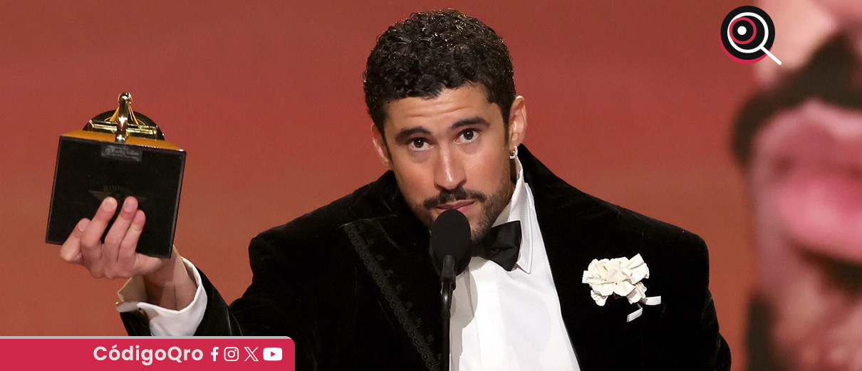 Bad Bunny hace historia en los Grammy con disco en español
