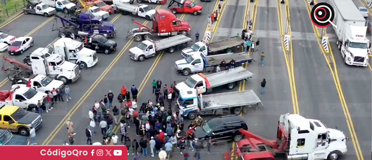 transportistas, bloqueos carreteros, CDMX,