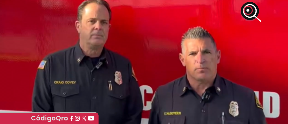 bomberos, desactivan, tanque químico, California,
