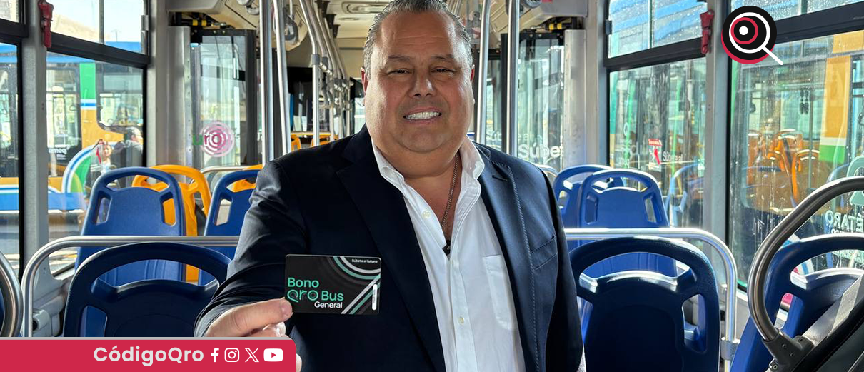 Más de mil 400 usuarios ya cuentan con la Tarjeta Bono Qrobus