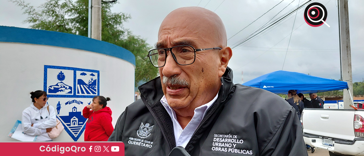 El titular de SDUOP, Pío X Salgado Tovar, destacó la construcción de los bordos Cuates I y Ii