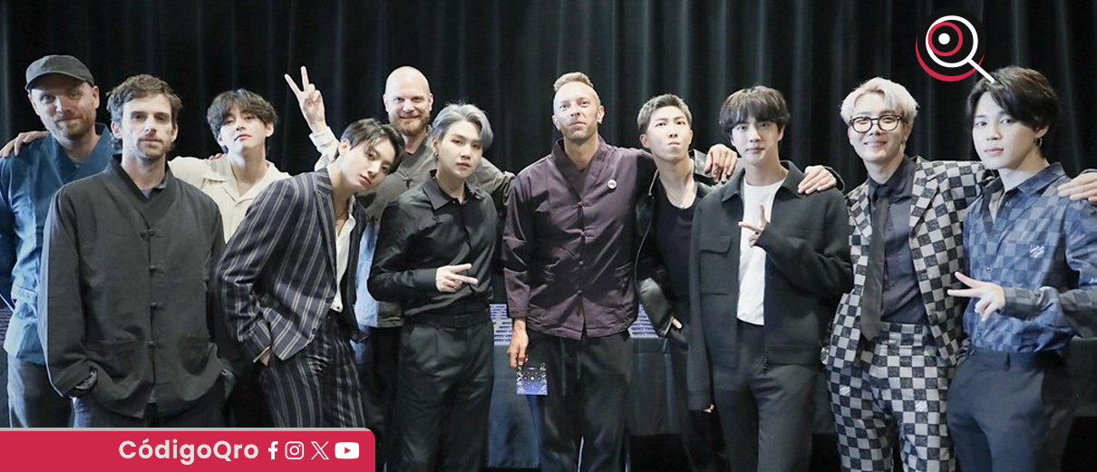 BTS y Coldplay