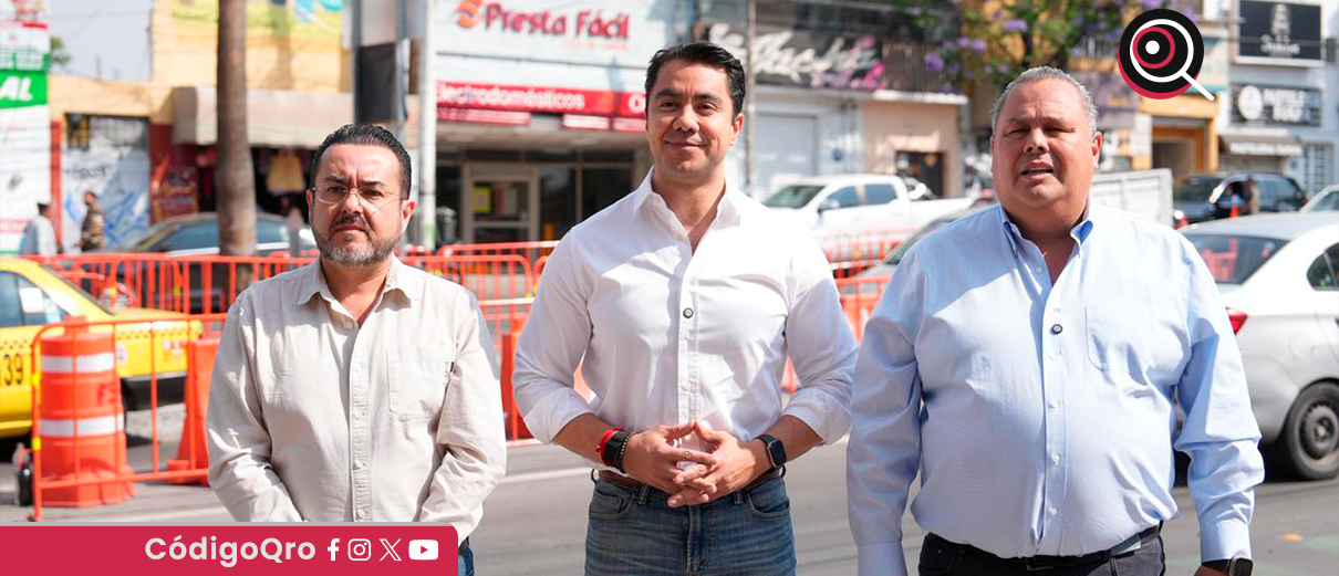 cambios en circulación, Av. Corregidora Norte, operativo vial, tren México-Querétaro,