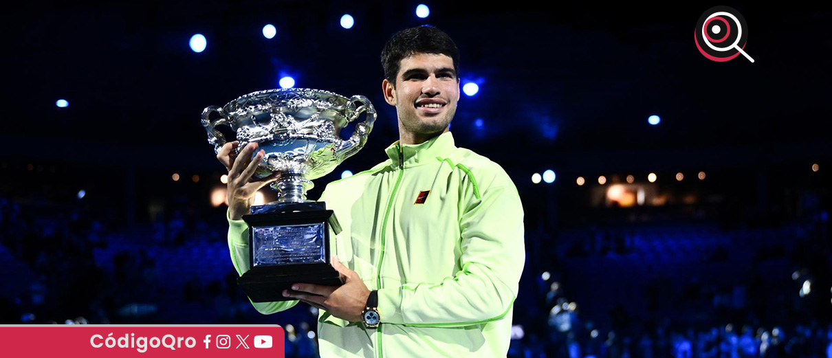 Finalmente, Carlos Alcaraz conquista el Abierto de Australia