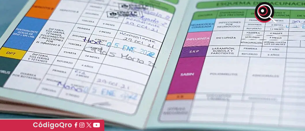 ¡Recupera tu cartilla de vacunación!