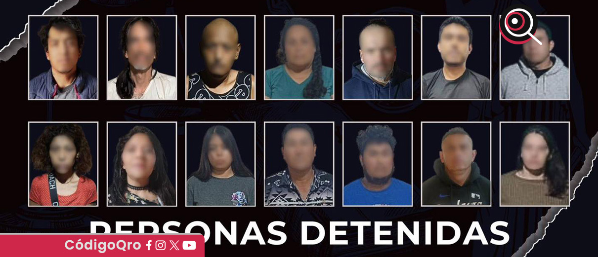 Detienen a 14 en cateos ejecutados en cuatro municipios