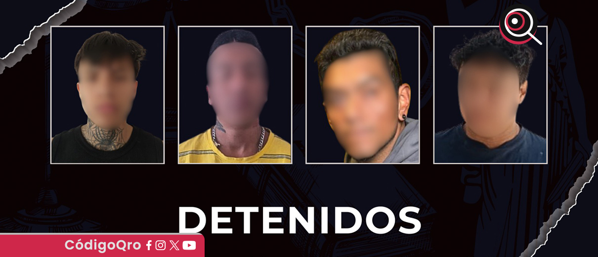 Detienen a 4 hombres en cateos realizados en 9 colonias