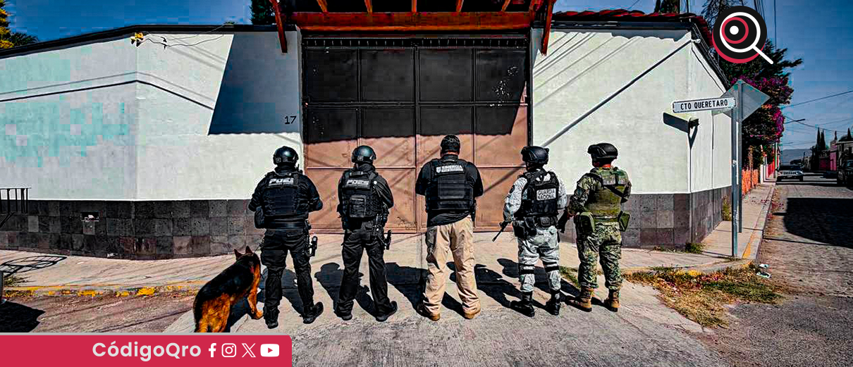 Ejecutan cateos simultáneos en Colón y San Juan del Río