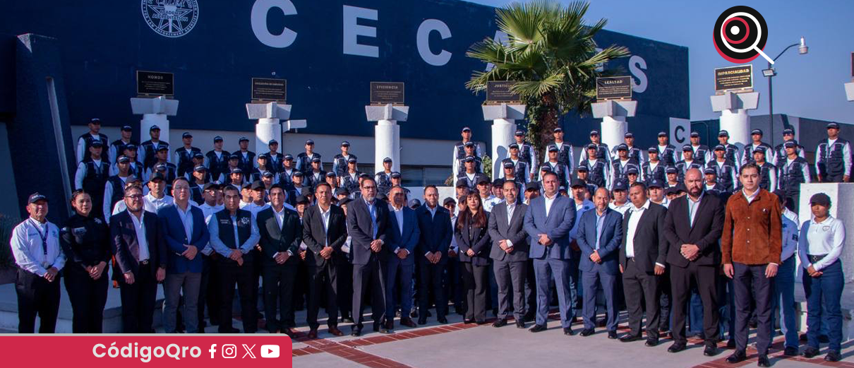 CECAFIS, segundo curso, formación policial, 45 cadetes,
