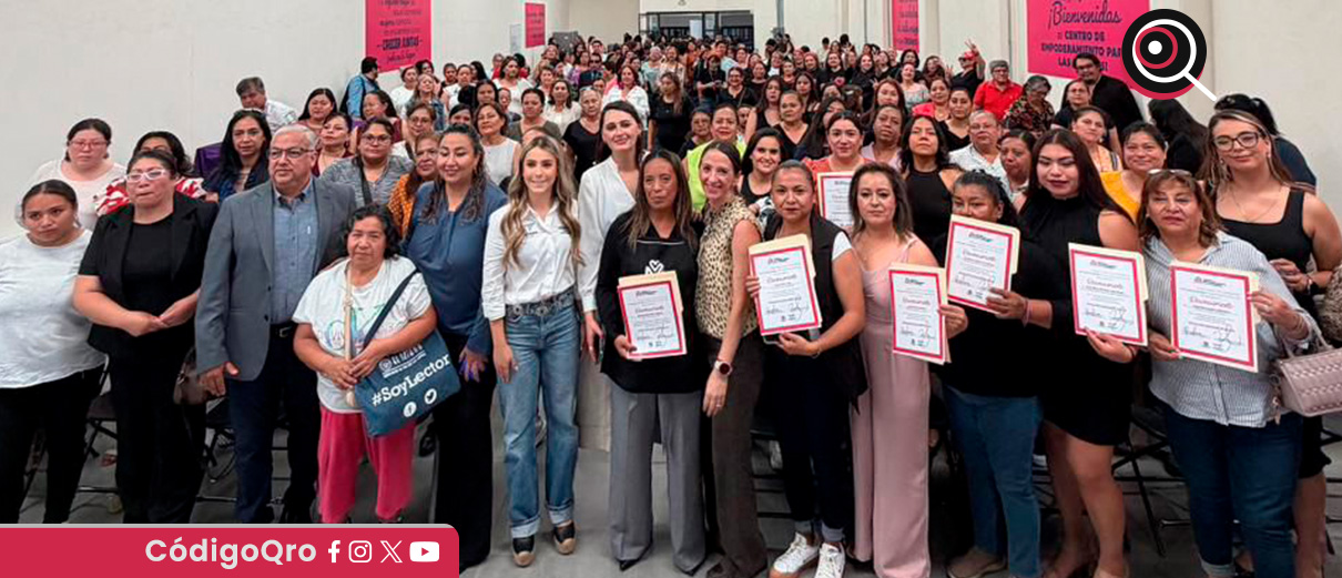 El Centro de Empoderamiento elebró la graduación de la segunda generación de mujeres