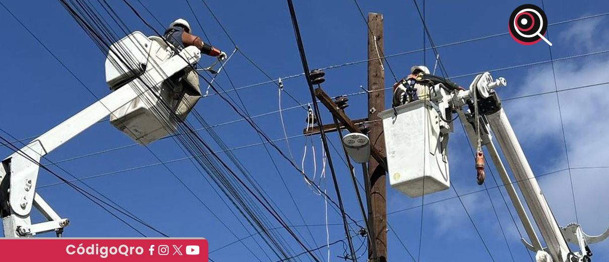 Autoridades estatales de Querétaro han insistido ante CFE la falta de energía eléctrica en colonias