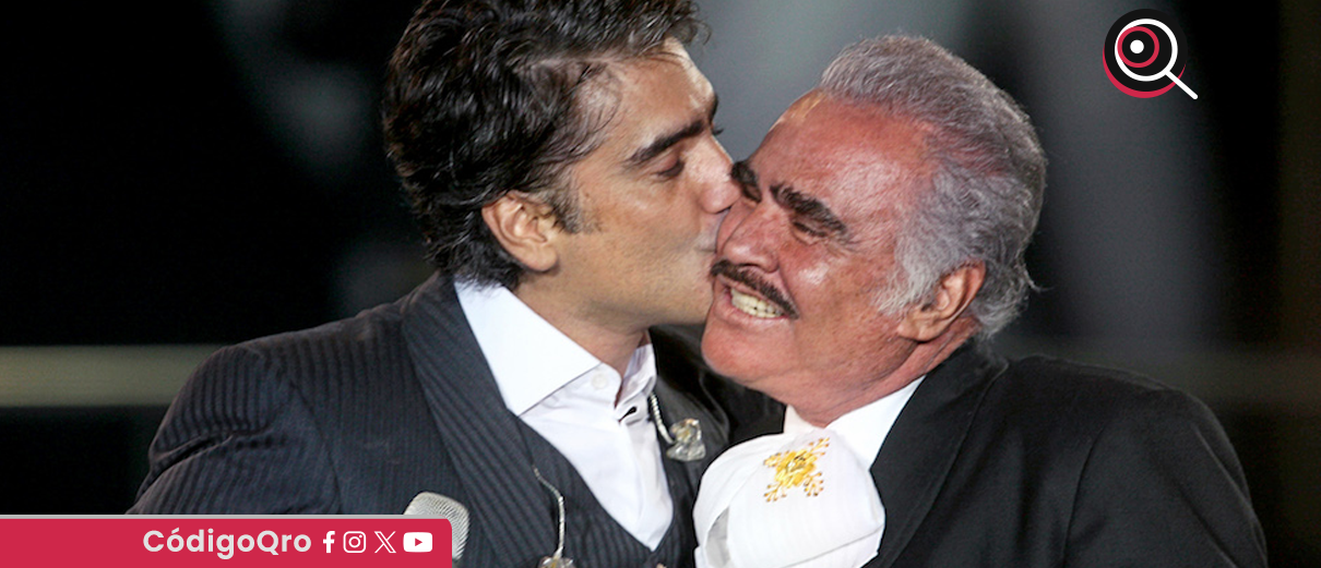 Alejandro Fernández y Vicente Fernández