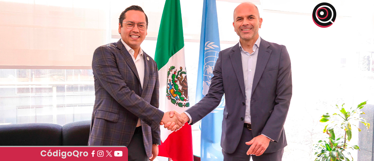Chepe se reúne con representante del programa de Naciones Unidas para el Desarrollo