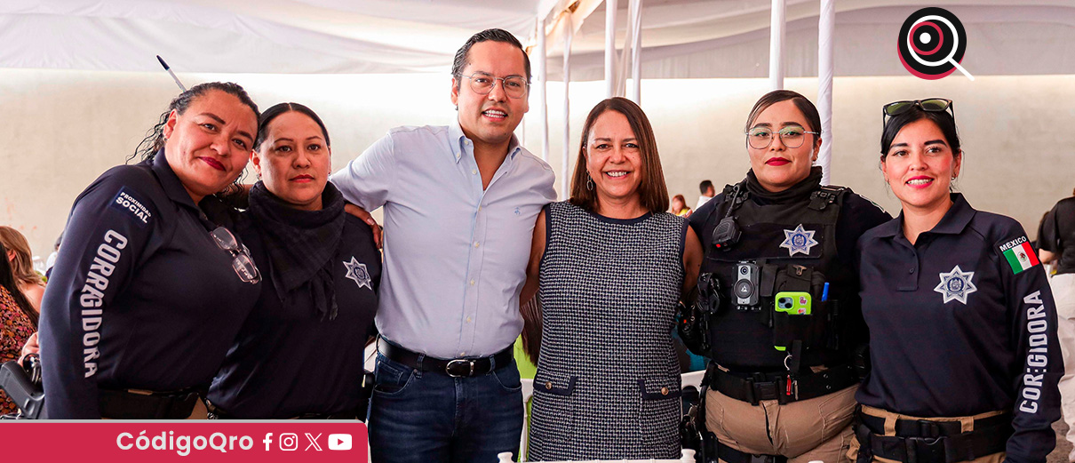 El alcalde de Corregidora, Chepe Guerrero, felicitó a las mamás trabajadoras