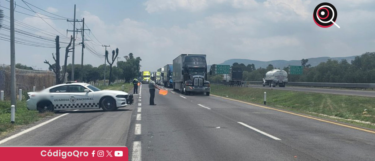 El bloqueo en la carretera federal 57 terminó después de 24 horas
