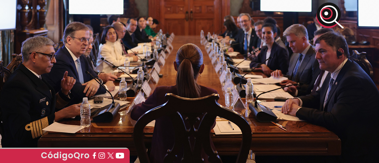 La presidenta de México, Claudia Sheinbaum, recibió a representantes comerciales de Canadá