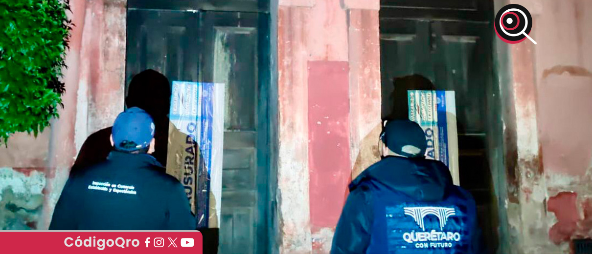 La Dirección de Inspección clausuró el antro "La Culpable" en el Centro Histórico