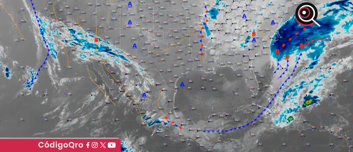 Frente Frío 33 continúa con vientos intensos, lluvias y heladas en el país