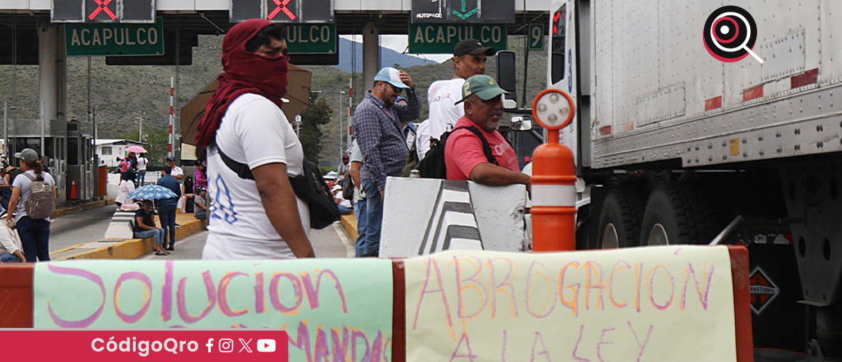 CNTE, protestas, toma, casetas de peaje,