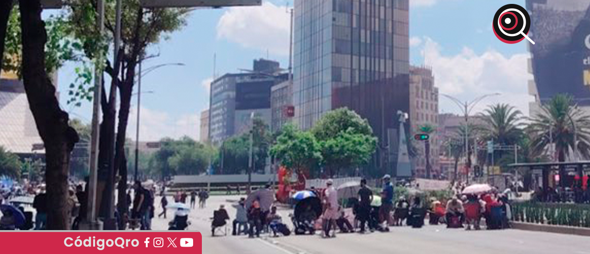 CNTE, bloquea, Paseo de la Reforma, cancelación, reunión, Mario Delgado,